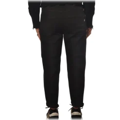 Dondup - Trousers Model Koons with Five Pockets -Black - Trousers - Luxury Exclusive Collection - Avvenice