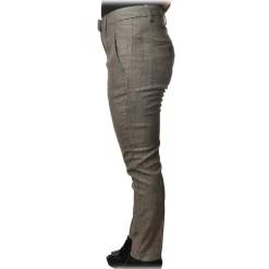 Dondup - Trousers Model Top in Check Pattern - Black/White - Trousers - Luxury Exclusive Collection - Avvenice