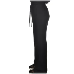 Dondup - Trousers with Elastic Waistband - Black - Trousers - Luxury Exclusive Collection - Avvenice