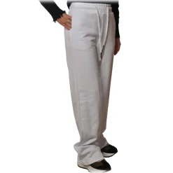 Dondup - Trousers with Elastic Waistband - White - Trousers - Luxury Exclusive Collection - Avvenice