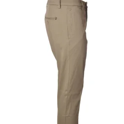 Dondup - Trousers with Tapered Leg and Welt Pockets - Sand - Trousers - Luxury Exclusive Collection - Avvenice