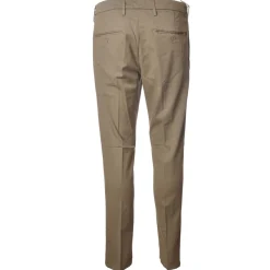 Dondup - Trousers with Tapered Leg and Welt Pockets - Sand - Trousers - Luxury Exclusive Collection - Avvenice