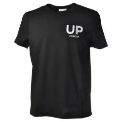 Dondup - T-shirt with Contrasting Embroidery - Black - T-shirt - Luxury Exclusive Collection - Avvenice