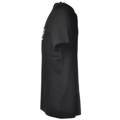 Dondup - T-shirt with Contrasting Embroidery - Black - T-shirt - Luxury Exclusive Collection - Avvenice