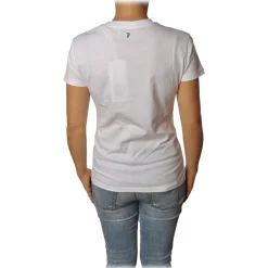 Dondup - T-shirt with Strong Writing - White - T-shirt - Luxury Exclusive Collection - Avvenice