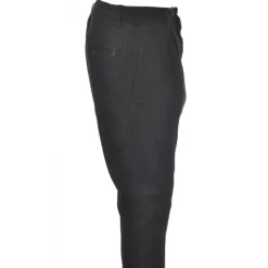 Dondup - Tyler Trousers with Welt Pockets on The Back - Black - Trousers - Luxury Exclusive Collection - Avvenice