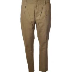 Dondup - Tyler Trousers with Welt Pockets on The Back - Sand - Trousers - Luxury Exclusive Collection - Avvenice