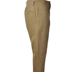 Dondup - Tyler Trousers with Welt Pockets on The Back - Sand - Trousers - Luxury Exclusive Collection - Avvenice