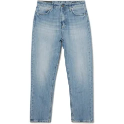 Dondup - Unwashed Canvas Cropped Jeans - Blue - Trousers - Luxury Exclusive Collection - Avvenice