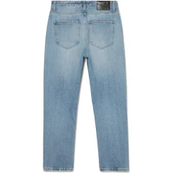 Dondup - Unwashed Canvas Cropped Jeans - Blue - Trousers - Luxury Exclusive Collection - Avvenice