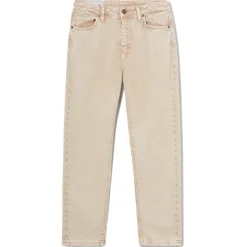 Dondup - Washed Canvas Cropped Jeans - Beige - Trousers - Luxury Exclusive Collection - Avvenice