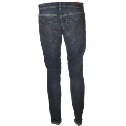 Dondup - Washed Tapered Leg Jeans - Blue Jeans - Trousers - Luxury Exclusive Collection - Avvenice