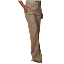 Dondup - Wide Leg Model Pants - Beige - Trousers - Luxury Exclusive Collection - Avvenice