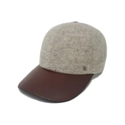 Doria 1905 - Canvas - Baseball Natural Leather - Accessories - Handmade Artisan Italian Cap - Avvenice