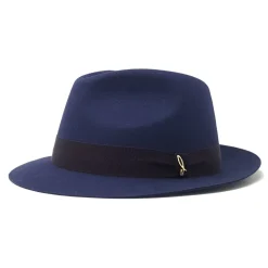 Doria 1905 - Droplet - Drop Hat Blue Negramaro Wine - Accessories - Handmade Artisan Italian Cap - Avvenice