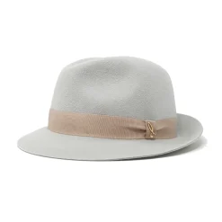 Doria 1905 - James - Trilby Hat Pearl Travertine - Accessories - Handmade Artisan Italian Cap - Avvenice