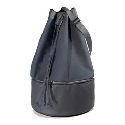 Doria 1905 - Ocean - Roll Bag Night Blue - Accessories - Handmade Artisan Italian Bag - Avvenice