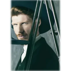 Doria 1905 - Snap - Fedora Hat Large Brim Night Blue - Accessories - Handmade Artisan Italian Cap - Avvenice