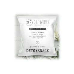 Dr. Farmer - Biodetox Snack - Curcuma and Quinoa - 6 Pieces - 100 % Organic - 100 % Italian - 100 % Vegan - Organic Snack - Avvenice