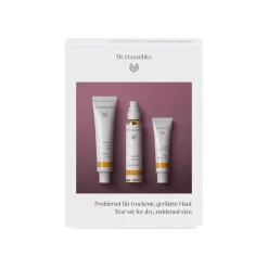 Dr. Hauschka - Trial Set for Dry, Reddened Skin - Richly Moisturising Care for Every Day - Professional Luxury Cosmetics - Avvenice