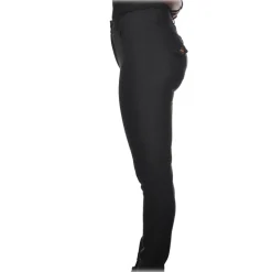 Elisabetta Franchi - High-Waisted Model - Black - Trousers - Made in Italy - Luxury Exclusive Collection - Avvenice