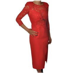 Elisabetta Franchi - Long One-Shoulder Model - Blue - Dress - Made in Italy - Luxury Exclusive Collection - Avvenice