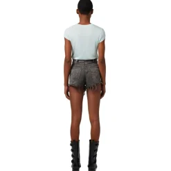 Elisabetta Franchi - T-Shirt with Metal Application - Aqua Green - T-Shirt - Made in Italy - Luxury Exclusive Collection - Avvenice