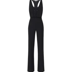 Elisabetta Franchi - Wide Leg Suit with Olympic Cut - Black - Dress - Made in Italy - Luxury Exclusive Collection - Avvenice