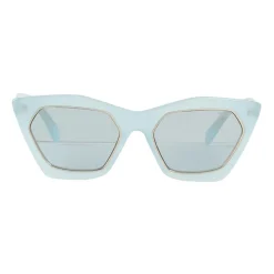 Emilio Pucci - Blue and Gold Cat-Eye Sunglasses - 46592167IU - Sunglasses - Emilio Pucci Eyewear - Avvenice