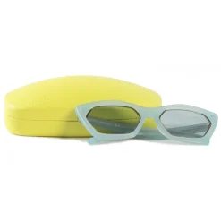 Emilio Pucci - Blue and Gold Cat-Eye Sunglasses - 46592167IU - Sunglasses - Emilio Pucci Eyewear - Avvenice