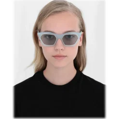 Emilio Pucci - Blue and Gold Cat-Eye Sunglasses - 46592167IU - Sunglasses - Emilio Pucci Eyewear - Avvenice