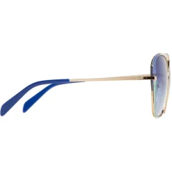 Emilio Pucci - Blue Rimmed Cat Eye Sunglasses - Blue - Sunglasses - Emilio Pucci Eyewear - Avvenice