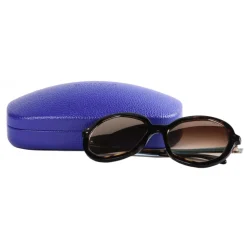 Emilio Pucci - Brown Round Sunglasses - 46576934SL - Sunglasses - Emilio Pucci Eyewear - Avvenice