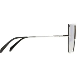 Emilio Pucci - Frameless Shield Aviator Sunglasses - Black - Sunglasses - Emilio Pucci Eyewear - Avvenice