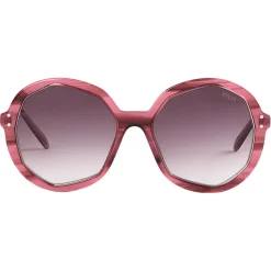 Emilio Pucci - Grey Round Sunglasses - 46576916GQ - Sunglasses - Emilio Pucci Eyewear - Avvenice