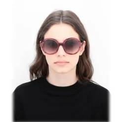 Emilio Pucci - Grey Round Sunglasses - 46576916GQ - Sunglasses - Emilio Pucci Eyewear - Avvenice