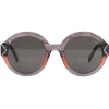 Emilio Pucci - Grey Round Sunglasses - 46549553QU - Sunglasses - Emilio Pucci Eyewear - Avvenice
