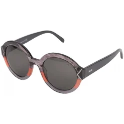 Emilio Pucci - Grey Round Sunglasses - 46549553QU - Sunglasses - Emilio Pucci Eyewear - Avvenice