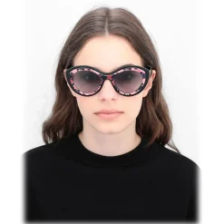 Emilio Pucci - Havana Cat-Eye Sunglasses - 46576935EV - Sunglasses - Emilio Pucci Eyewear - Avvenice