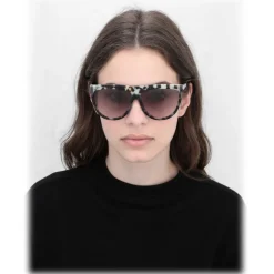 Emilio Pucci - Havana Mask Sunglasses - 46576928IB - Sunglasses - Emilio Pucci Eyewear - Avvenice