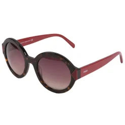 Emilio Pucci - Havana Round Sunglasses - 46549554AI - Sunglasses - Emilio Pucci Eyewear - Avvenice