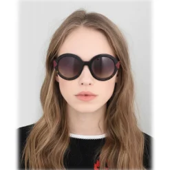 Emilio Pucci - Havana Round Sunglasses - 46549554AI - Sunglasses - Emilio Pucci Eyewear - Avvenice