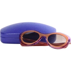 Emilio Pucci - Orange Cat-Eye Sunglasses - 46576926AD - Sunglasses - Emilio Pucci Eyewear - Avvenice