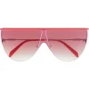 Emilio Pucci - Pink Frameless Shield Aviator Sunglasses - Pink - Sunglasses - Emilio Pucci Eyewear - Avvenice