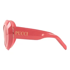 Emilio Pucci - Pink Round Sunglasses - 46592169IT - Sunglasses - Emilio Pucci Eyewear - Avvenice