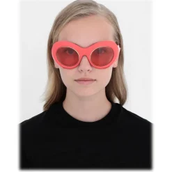 Emilio Pucci - Pink Round Sunglasses - 46592169IT - Sunglasses - Emilio Pucci Eyewear - Avvenice