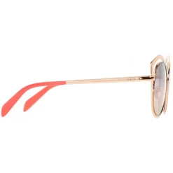 Emilio Pucci - Rose Gold-Tone Cat Eye Sunglasses - Rose Gold - Sunglasses - Emilio Pucci Eyewear - Avvenice