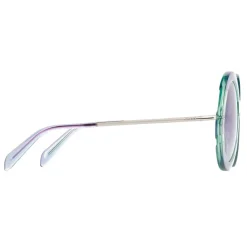 Emilio Pucci - Round-Frame Sunglasses - Blue - Sunglasses - Emilio Pucci Eyewear - Avvenice