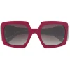 Emilio Pucci - Square Frame Alex Print Sunglasses - Pink Green - Sunglasses - Emilio Pucci Eyewear - Avvenice