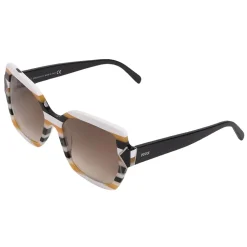 Emilio Pucci - White Square Sunglasses - 46549555CM - Sunglasses - Emilio Pucci Eyewear - Avvenice